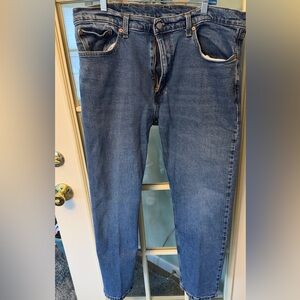 Levi's 505 Men's Straight Blue Jeans